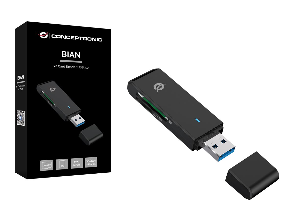 Conceptronic BIAN lector de tarjetas - USB 3.0