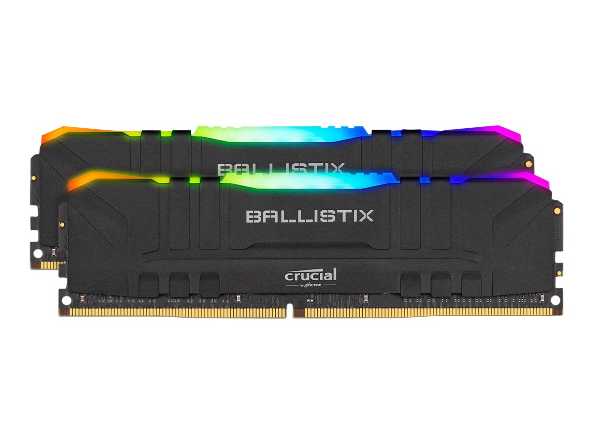 Ballistix RGB - DDR4 - 16GB: 2 x 8GB - DIMM de 288 espigas - sin búfer
