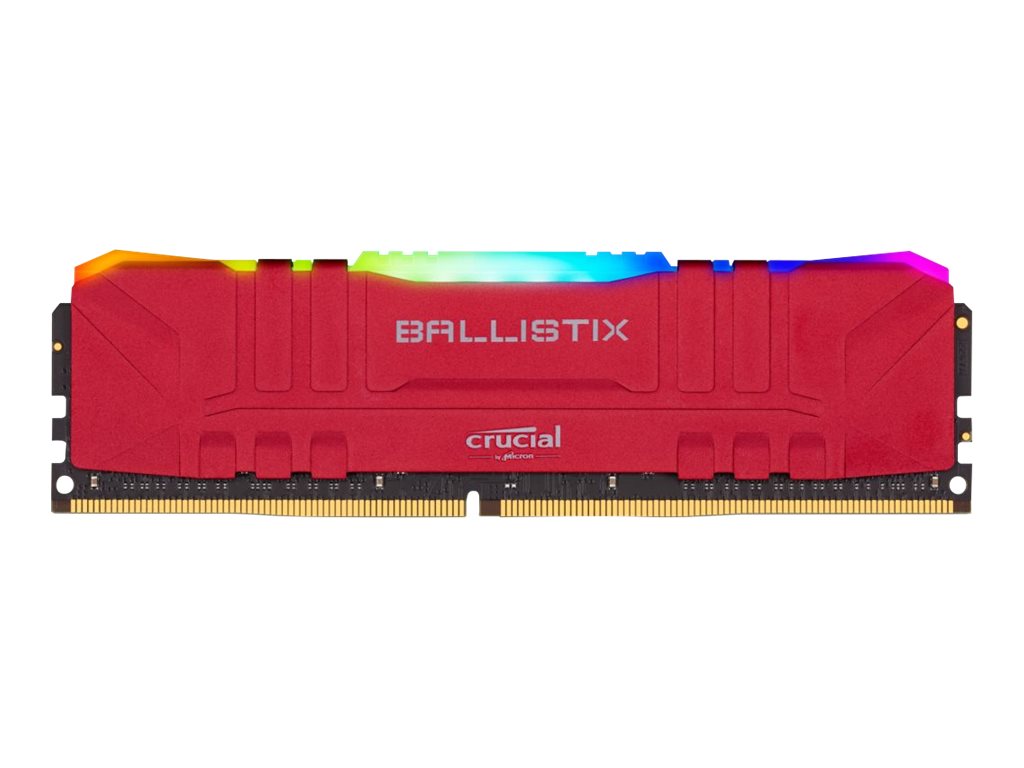Ballistix RGB - DDR4 - módulo - 8GB - DIMM de 288 contactos - 3200 MHz / PC4-25600 - sin búfer