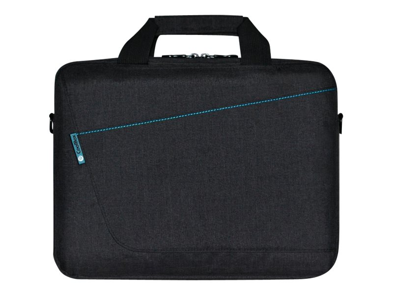 CoolBox COO-BAG14-1 maletines para portátil 35,6 cm (14") Bandolera Negro, Azul