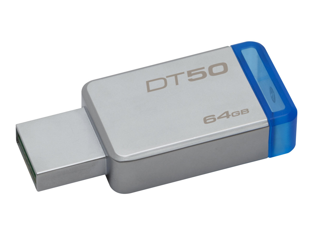 Kingston DataTraveler 50 - unidad flash USB - 64GB