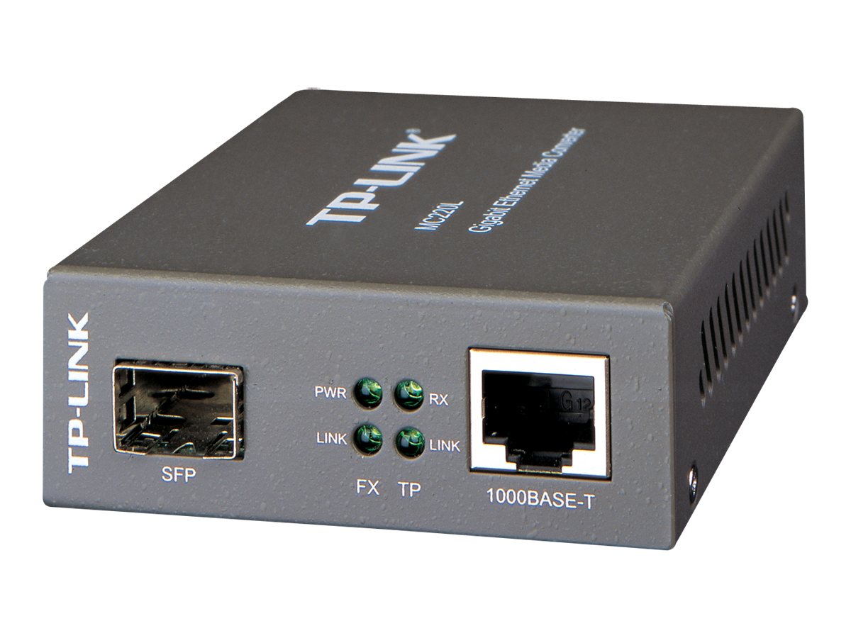 TP-Link MC220L - conversor de soportes de fibra - GigE