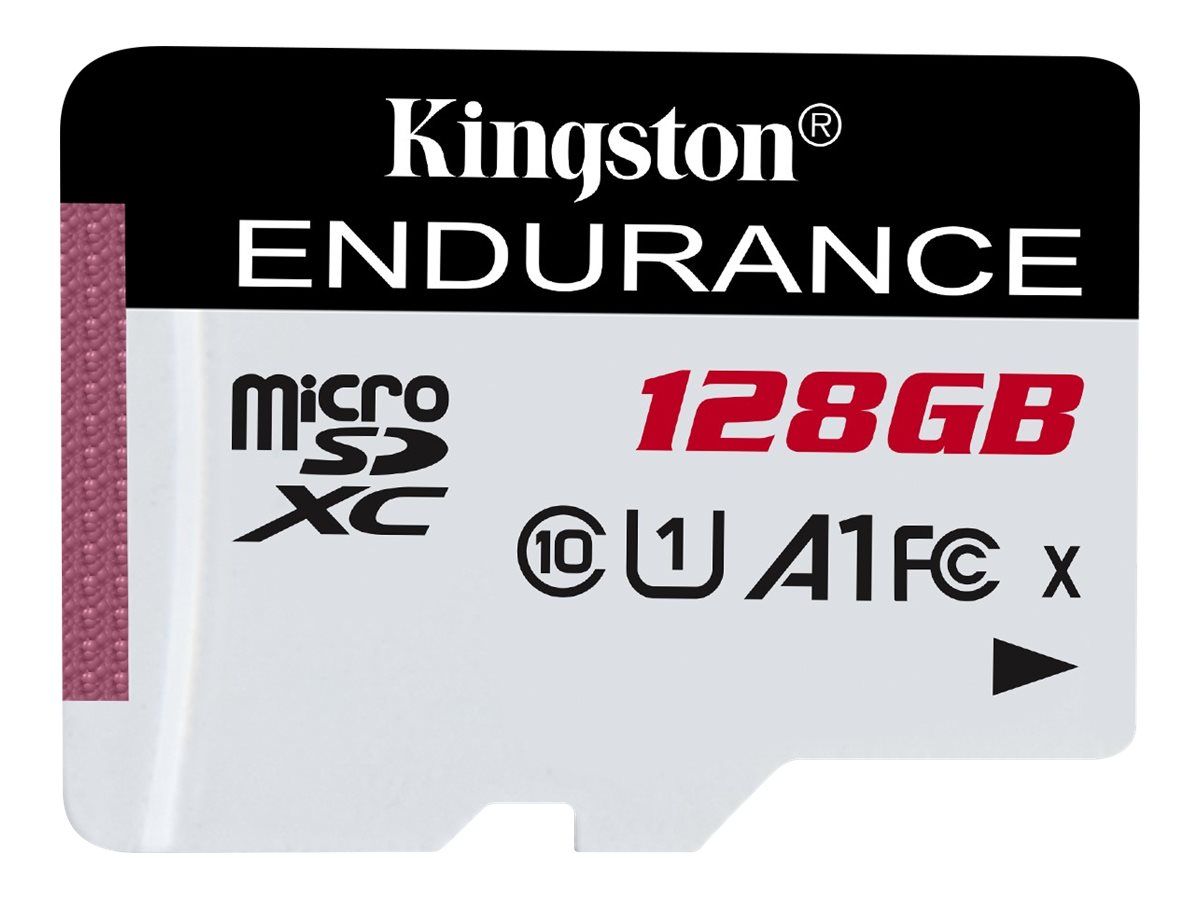 Kingston High Endurance - tarjeta de memoria flash - 128GB - microSDXC UHS-I