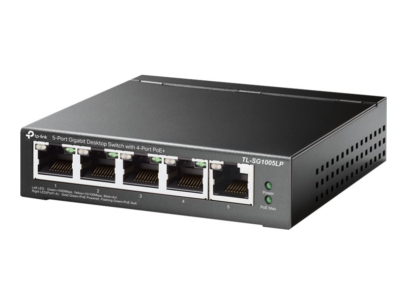 TP-Link TL-SG1005LP - V1 - conmutador - 5 puertos - sin gestionar