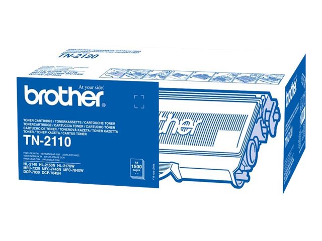 Brother TN2120 - negro - original - cartucho de tóner