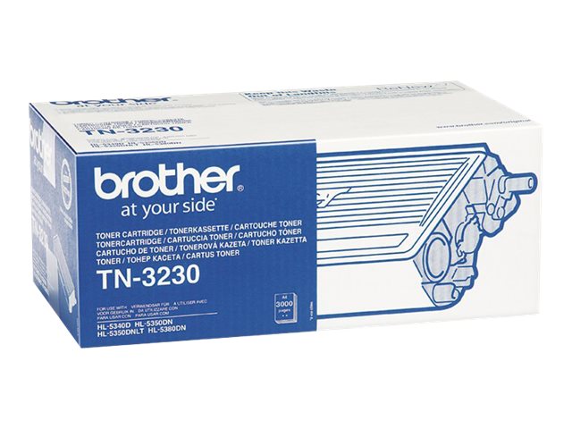 Brother TN3230 - negro - original - cartucho de tóner