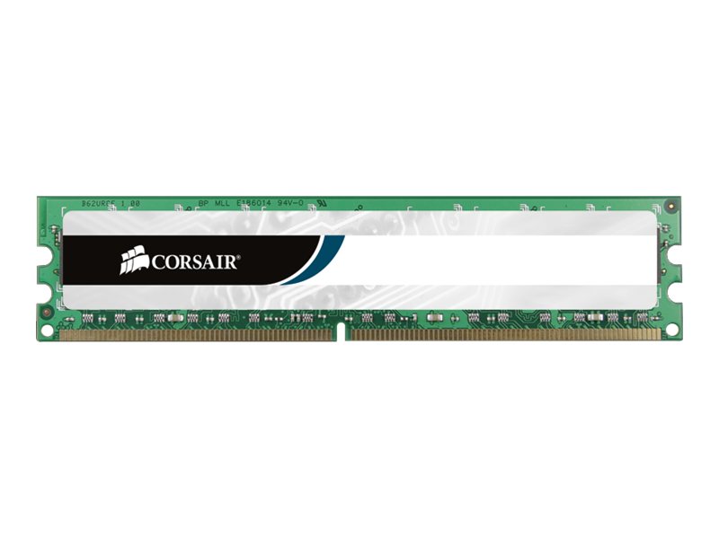 CORSAIR Value Select - DDR3 - módulo - 2 GB - DIMM de 240 espigas - 1333 MHz / PC3-10600 - sin búfer