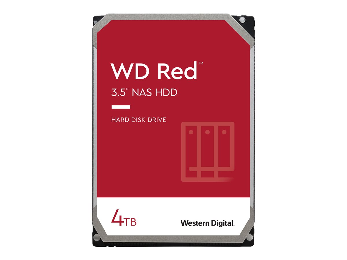 WD Red NAS Hard Drive WD40EFAX - disco duro - 4TB - SATA 6Gb/s