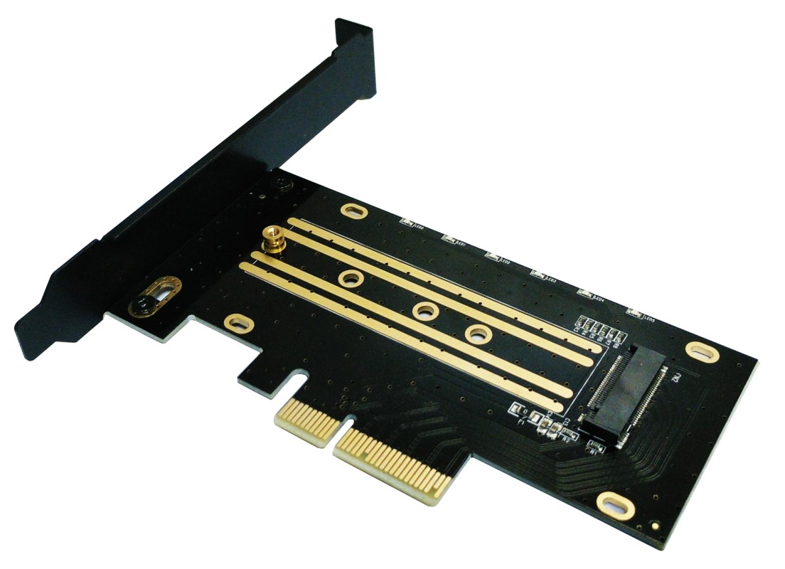 CoolBox Adaptador interno PCIe para unidades SSD m.2 NVMe